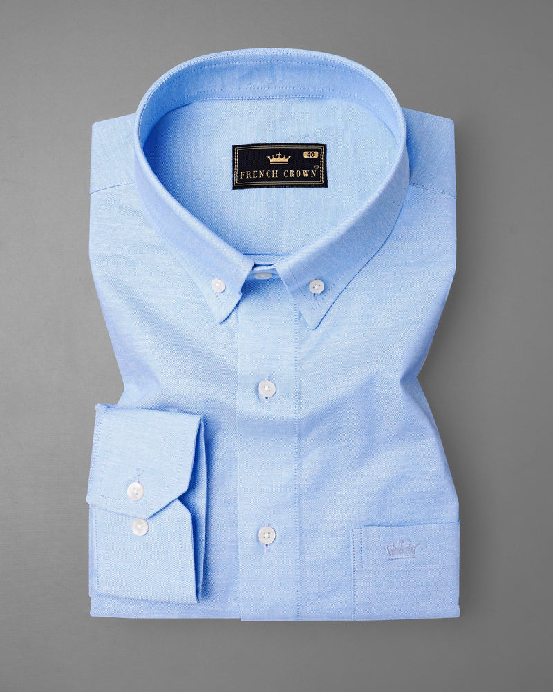 Spindle Blue Royal Oxford Shirt