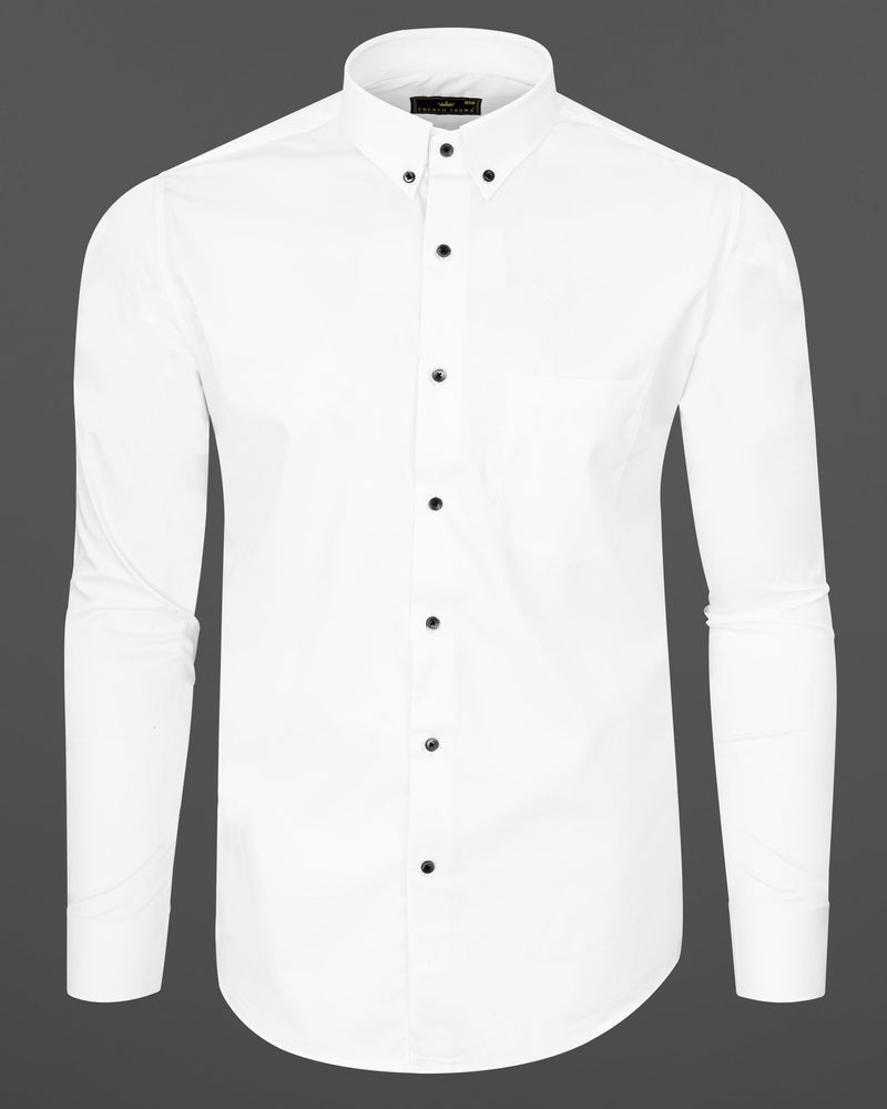 Bright White Super Soft Premium Cotton Shirt