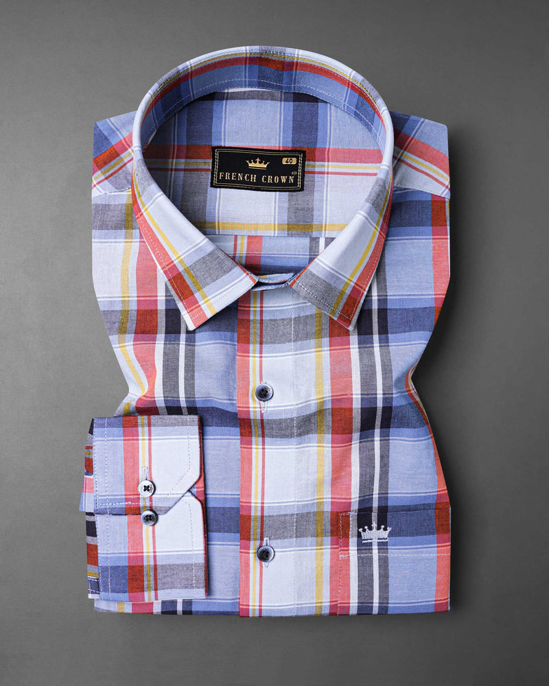 Venus Gray and Moonstone Blue Multicolor Plaid Premium Cotton Shirt 7368-BLE -38,7368-BLE -H-38,7368-BLE -39,7368-BLE -H-39,7368-BLE -40,7368-BLE -H-40,7368-BLE -42,7368-BLE -H-42,7368-BLE -44,7368-BLE -H-44,7368-BLE -46,7368-BLE -H-46,7368-BLE -48,7368-BLE -H-48,7368-BLE -50,7368-BLE -H-50,7368-BLE -52,7368-BLE -H-52