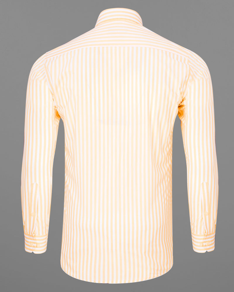 Astra with White Striped Premium Cotton Shirt