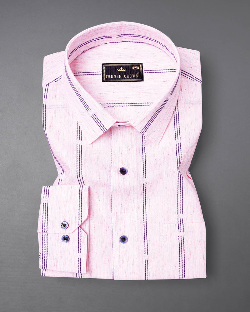 Twilight Pink Pinstriped Dobby Textured Premium Giza Cotton Shirt 7530-BLE-38, 7530-BLE-H-38, 7530-BLE-39, 7530-BLE-H-39, 7530-BLE-40, 7530-BLE-H-40, 7530-BLE-42, 7530-BLE-H-42, 7530-BLE-44, 7530-BLE-H-44, 7530-BLE-46, 7530-BLE-H-46, 7530-BLE-48, 7530-BLE-H-48, 7530-BLE-50, 7530-BLE-H-50, 7530-BLE-52, 7530-BLE-H-52