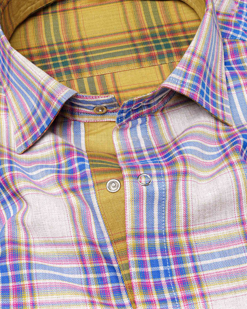 Taco Brown Plaid and Gainsboro Plaid Herringbone Reversible Shirt 7540-38,7540-38,7540-39,7540-39,7540-40,7540-40,7540-42,7540-42,7540-44,7540-44,7540-46,7540-46,7540-48,7540-48,7540-50,7540-50,7540-52,7540-52