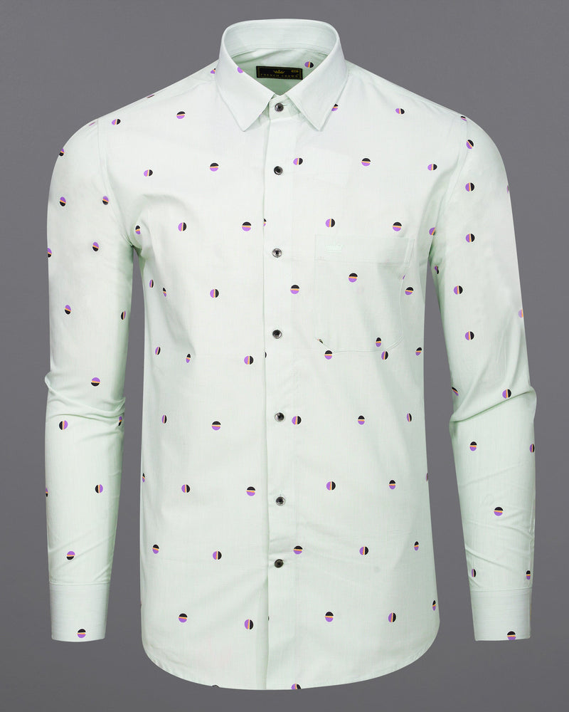  Polar Green and Amethyst Violet Circle Printed Premium Cotton Shirt 7561-BLK-38,7561-BLK-38,7561-BLK-39,7561-BLK-39,7561-BLK-40,7561-BLK-40,7561-BLK-42,7561-BLK-42,7561-BLK-44,7561-BLK-44,7561-BLK-46,7561-BLK-46,7561-BLK-48,7561-BLK-48,7561-BLK-50,7561-BLK-50,7561-BLK-52,7561-BLK-52