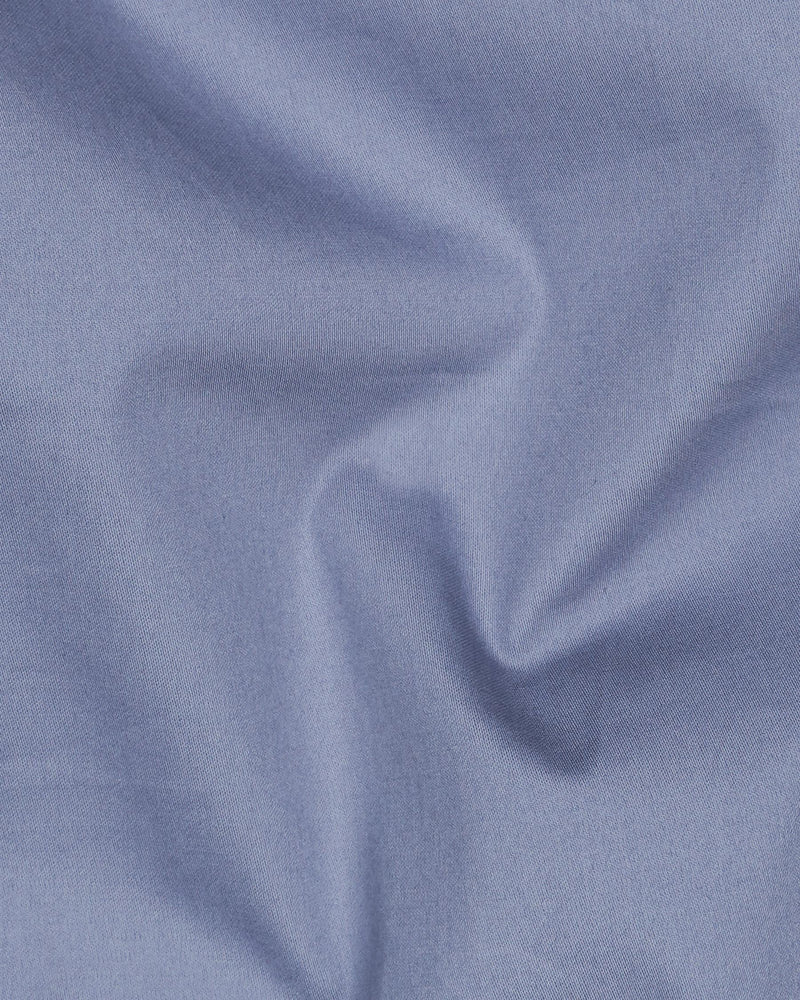 Oslo Blue Super Soft Premium Cotton Shirt