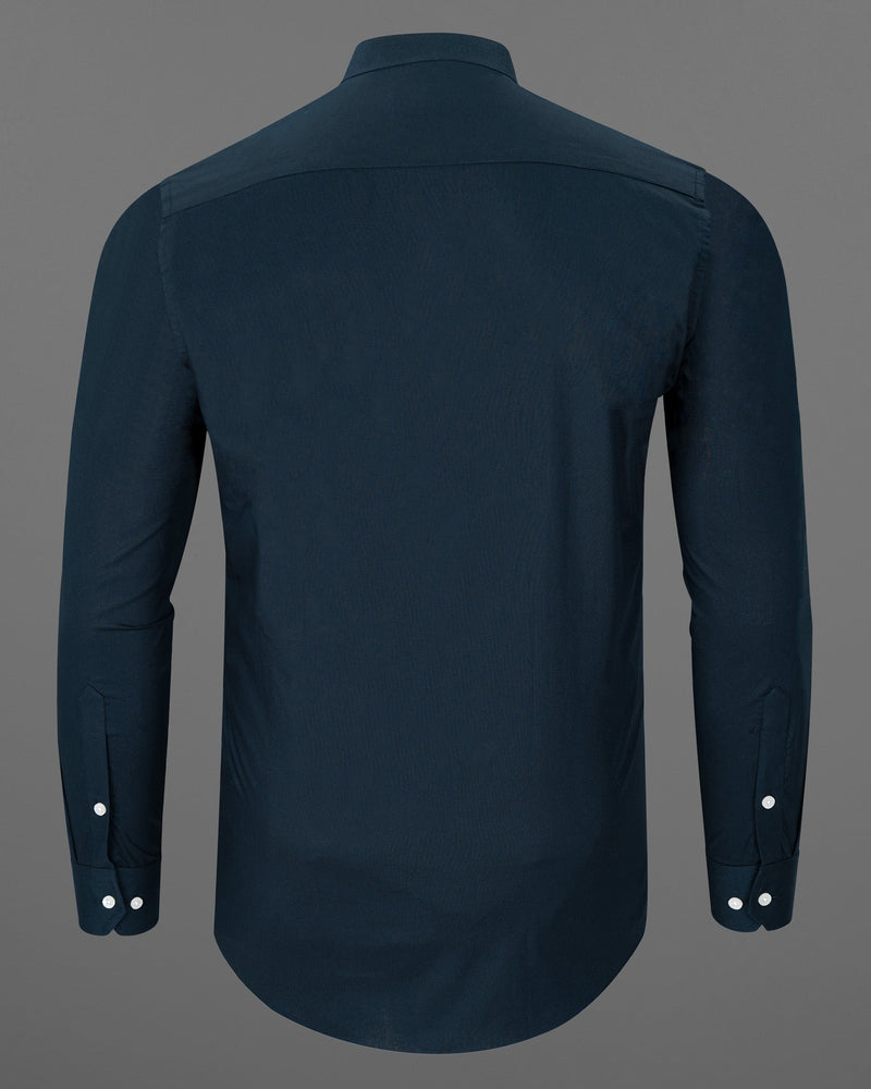 Gunmetal Navy Blue Super Soft Premium Cotton Shirt