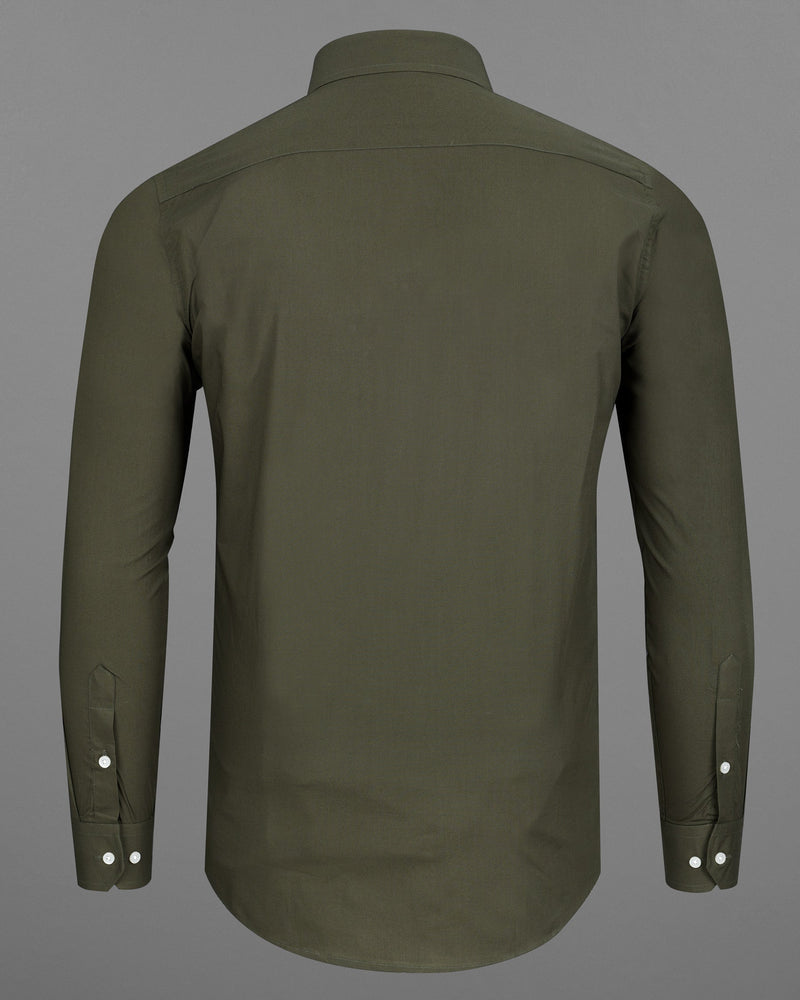 Taupe Green Premium Cotton Shirt 7654-38,7654-38,7654-39,7654-39,7654-40,7654-40,7654-42,7654-42,7654-44,7654-44,7654-46,7654-46,7654-48,7654-48,7654-50,7654-50,7654-52,7654-52