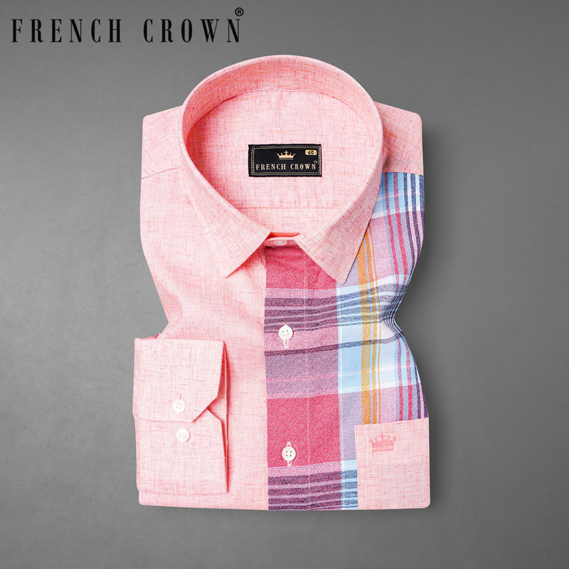 Cosmos Pink and Froly Pink Dobby Textured Premium Giza Cotton Designer Shirt 7717-P189-38,7717-P189-38,7717-P189-39,7717-P189-39,7717-P189-40,7717-P189-40,7717-P189-42,7717-P189-42,7717-P189-44,7717-P189-44,7717-P189-46,7717-P189-46,7717-P189-48,7717-P189-48,7717-P189-50,7717-P189-50,7717-P189-52,7717-P189-52