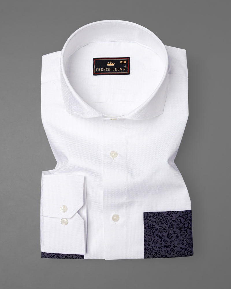 Bright White Dobby Textured Premium Giza Cotton Designer Shirt 7771-P196-38,7771-P196-38,7771-P196-39,7771-P196-39,7771-P196-40,7771-P196-40,7771-P196-42,7771-P196-42,7771-P196-44,7771-P196-44,7771-P196-46,7771-P196-46,7771-P196-48,7771-P196-48,7771-P196-50,7771-P196-50,7771-P196-52,7771-P196-52