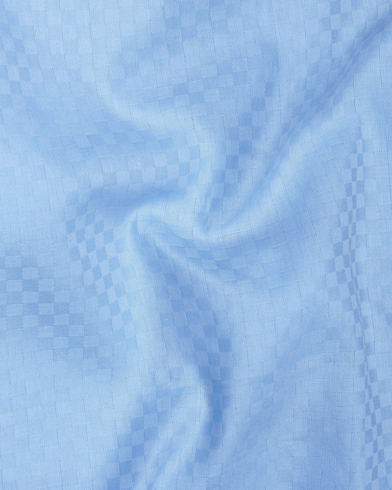 Malibu Blue Dobby Textured Premium Giza Cotton Shirt 7774-CA-38,7774-CA-38,7774-CA-39,7774-CA-39,7774-CA-40,7774-CA-40,7774-CA-42,7774-CA-42,7774-CA-44,7774-CA-44,7774-CA-46,7774-CA-46,7774-CA-48,7774-CA-48,7774-CA-50,7774-CA-50,7774-CA-52,7774-CA-52