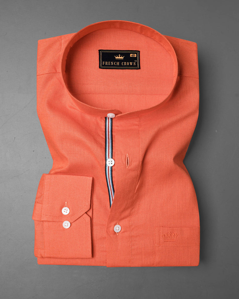 Crusta Orange Luxurious Linen Shirt 7782-M-P-38,7782-M-P-38,7782-M-P-39,7782-M-P-39,7782-M-P-40,7782-M-P-40,7782-M-P-42,7782-M-P-42,7782-M-P-44,7782-M-P-44,7782-M-P-46,7782-M-P-46,7782-M-P-48,7782-M-P-48,7782-M-P-50,7782-M-P-50,7782-M-P-52,7782-M-P-52