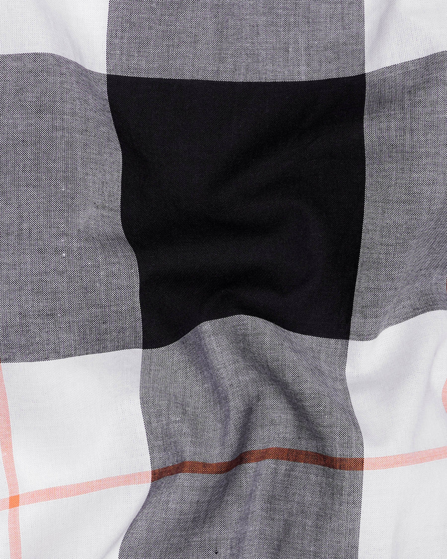 Bright White and Black Plaid Premium Cotton Shirt 7783-BLK-38,7783-BLK-38,7783-BLK-39,7783-BLK-39,7783-BLK-40,7783-BLK-40,7783-BLK-42,7783-BLK-42,7783-BLK-44,7783-BLK-44,7783-BLK-46,7783-BLK-46,7783-BLK-48,7783-BLK-48,7783-BLK-50,7783-BLK-50,7783-BLK-52,7783-BLK-52