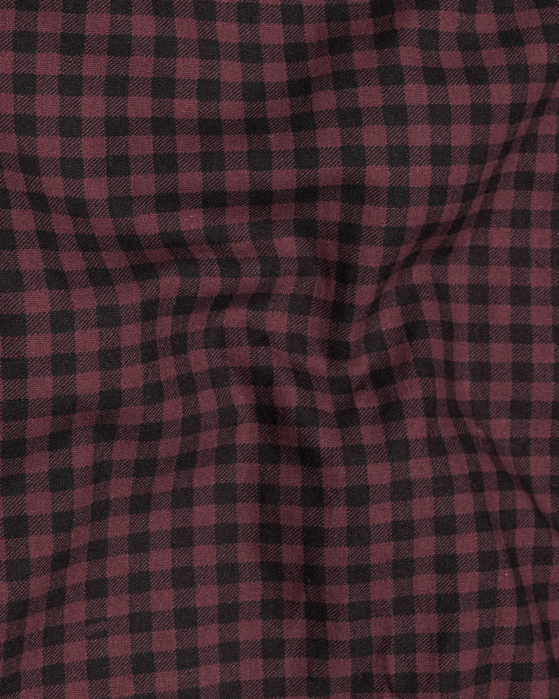 Old Mauve Brown and Black Gingham Checkered Twill Premium Cotton Shirt 7785-BD-BLK-38,7785-BD-BLK-38,7785-BD-BLK-39,7785-BD-BLK-39,7785-BD-BLK-40,7785-BD-BLK-40,7785-BD-BLK-42,7785-BD-BLK-42,7785-BD-BLK-44,7785-BD-BLK-44,7785-BD-BLK-46,7785-BD-BLK-46,7785-BD-BLK-48,7785-BD-BLK-48,7785-BD-BLK-50,7785-BD-BLK-50,7785-BD-BLK-52,7785-BD-BLK-52