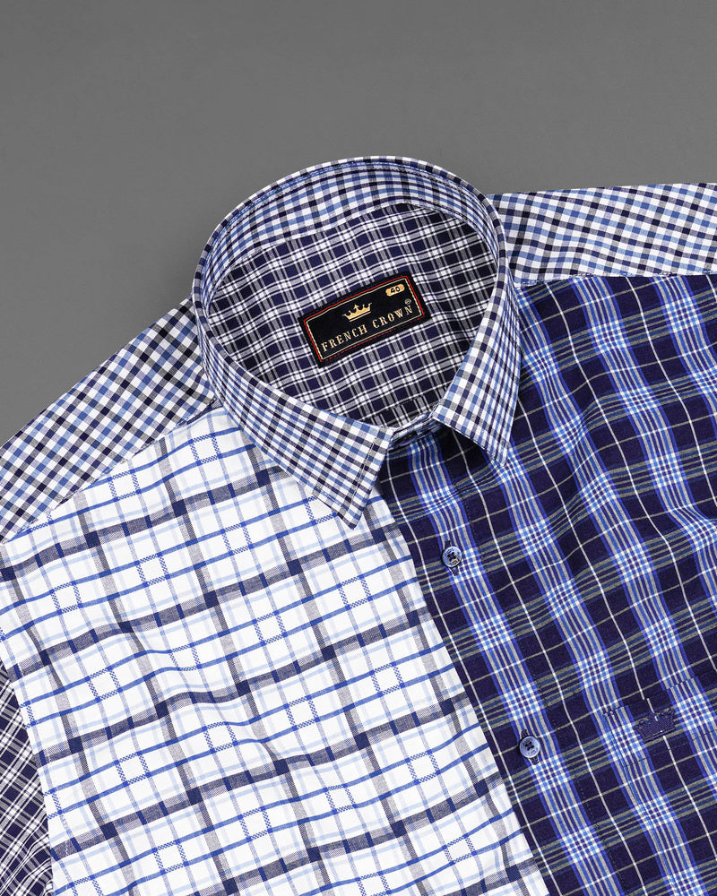 Bright White with Tuna Blue Plaid Premium Cotton Designer Shirt 7825-BLE-P89-38,7825-BLE-P89-38,7825-BLE-P89-39,7825-BLE-P89-39,7825-BLE-P89-40,7825-BLE-P89-40,7825-BLE-P89-42,7825-BLE-P89-42,7825-BLE-P89-44,7825-BLE-P89-44,7825-BLE-P89-46,7825-BLE-P89-46,7825-BLE-P89-48,7825-BLE-P89-48,7825-BLE-P89-50,7825-BLE-P89-50,7825-BLE-P89-52,7825-BLE-P89-52