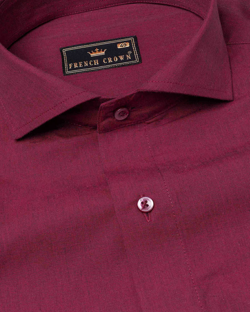 Scarlet Red Chambray Textured Premium Cotton Shirt 7839-CA-MN-38,7839-CA-MN-38,7839-CA-MN-39,7839-CA-MN-39,7839-CA-MN-40,7839-CA-MN-40,7839-CA-MN-42,7839-CA-MN-42,7839-CA-MN-44,7839-CA-MN-44,7839-CA-MN-46,7839-CA-MN-46,7839-CA-MN-48,7839-CA-MN-48,7839-CA-MN-50,7839-CA-MN-50,7839-CA-MN-52,7839-CA-MN-52