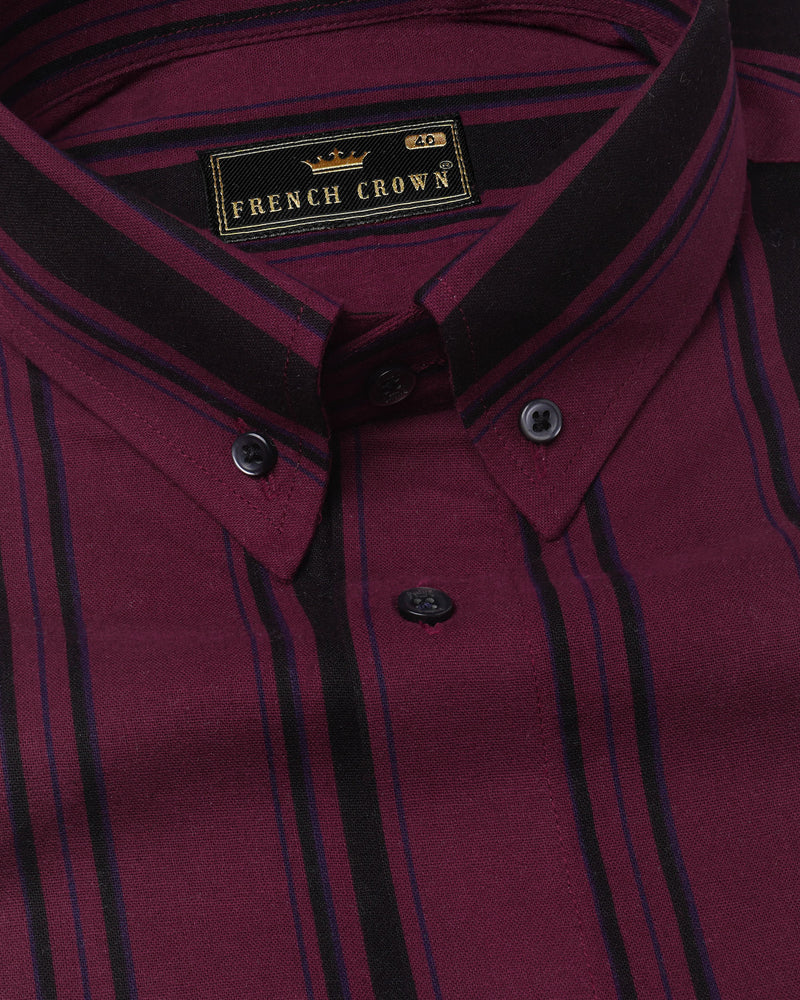 Cocoa Bean Maroon Striped Royal Oxford Shirt 7843-BD-BLK-38,7843-BD-BLK-38,7843-BD-BLK-39,7843-BD-BLK-39,7843-BD-BLK-40,7843-BD-BLK-40,7843-BD-BLK-42,7843-BD-BLK-42,7843-BD-BLK-44,7843-BD-BLK-44,7843-BD-BLK-46,7843-BD-BLK-46,7843-BD-BLK-48,7843-BD-BLK-48,7843-BD-BLK-50,7843-BD-BLK-50,7843-BD-BLK-52,7843-BD-BLK-52