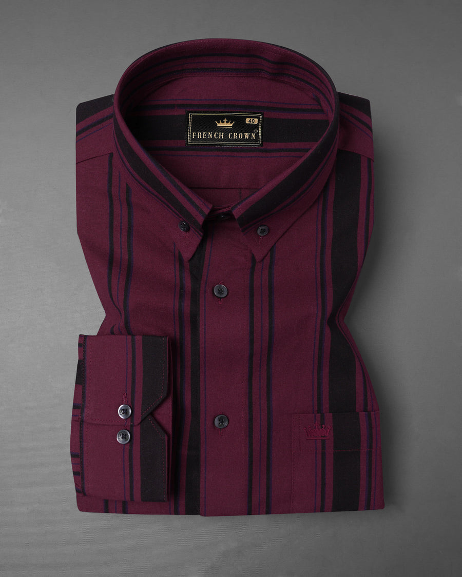 Cocoa Bean Maroon Striped Royal Oxford Shirt 7843-BD-BLK-38,7843-BD-BLK-38,7843-BD-BLK-39,7843-BD-BLK-39,7843-BD-BLK-40,7843-BD-BLK-40,7843-BD-BLK-42,7843-BD-BLK-42,7843-BD-BLK-44,7843-BD-BLK-44,7843-BD-BLK-46,7843-BD-BLK-46,7843-BD-BLK-48,7843-BD-BLK-48,7843-BD-BLK-50,7843-BD-BLK-50,7843-BD-BLK-52,7843-BD-BLK-52
