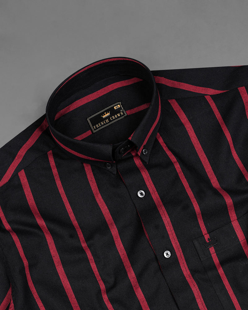 Jade Black and Valencia Pink Striped Dobby Textured Premium Giza Cotton Shirt 7849-BD-BLK-38,7849-BD-BLK-38,7849-BD-BLK-39,7849-BD-BLK-39,7849-BD-BLK-40,7849-BD-BLK-40,7849-BD-BLK-42,7849-BD-BLK-42,7849-BD-BLK-44,7849-BD-BLK-44,7849-BD-BLK-46,7849-BD-BLK-46,7849-BD-BLK-48,7849-BD-BLK-48,7849-BD-BLK-50,7849-BD-BLK-50,7849-BD-BLK-52,7849-BD-BLK-52