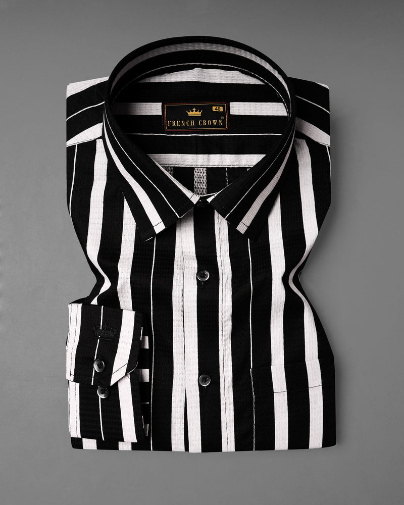 Jade Black and Gainsboro off White Striped Dobby Textured Premium Giza Cotton Shirt 7879-BLK -38,7879-BLK -H-38,7879-BLK -39,7879-BLK -H-39,7879-BLK -40,7879-BLK -H-40,7879-BLK -42,7879-BLK -H-42,7879-BLK -44,7879-BLK -H-44,7879-BLK -46,7879-BLK -H-46,7879-BLK -48,7879-BLK -H-48,7879-BLK -50,7879-BLK -H-50,7879-BLK -52,7879-BLK -H-52