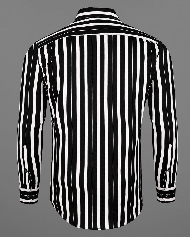 Jade Black and Gainsboro off White Striped Dobby Textured Premium Giza Cotton Shirt 7879-BLK -38,7879-BLK -H-38,7879-BLK -39,7879-BLK -H-39,7879-BLK -40,7879-BLK -H-40,7879-BLK -42,7879-BLK -H-42,7879-BLK -44,7879-BLK -H-44,7879-BLK -46,7879-BLK -H-46,7879-BLK -48,7879-BLK -H-48,7879-BLK -50,7879-BLK -H-50,7879-BLK -52,7879-BLK -H-52