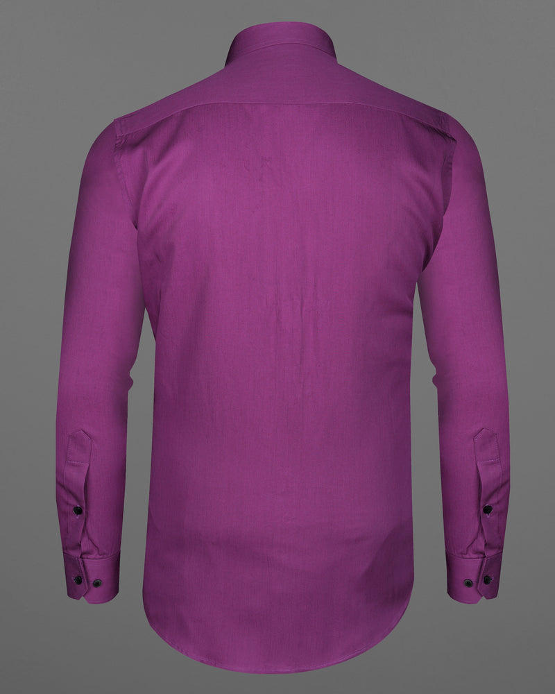 Byzantium Purple Premium Cotton shirt