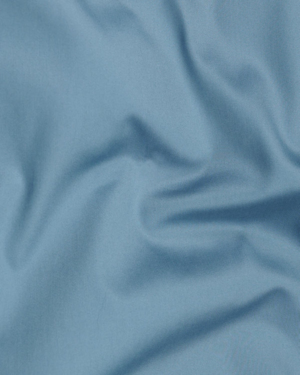 Gothic Blue Super Soft Premium Cotton Shirt
