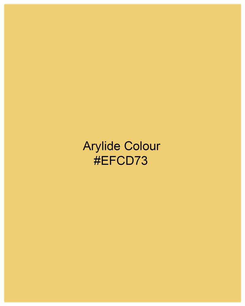 Arylide Yellow Luxurious Linen Shirt