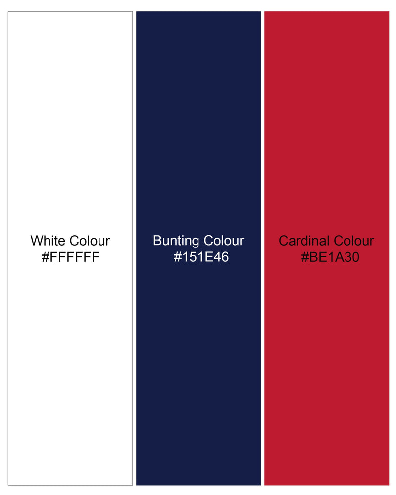 Bunting Navy Blue with Bright White and Cardinal Red Striped Royal Oxford Shirt 8088-BD-38, 8088-BD-H-38, 8088-BD-39, 8088-BD-H-39, 8088-BD-40, 8088-BD-H-40, 8088-BD-42, 8088-BD-H-42, 8088-BD-44, 8088-BD-H-44, 8088-BD-46, 8088-BD-H-46, 8088-BD-48, 8088-BD-H-48, 8088-BD-50, 8088-BD-H-50, 8088-BD-52, 8088-BD-H-52