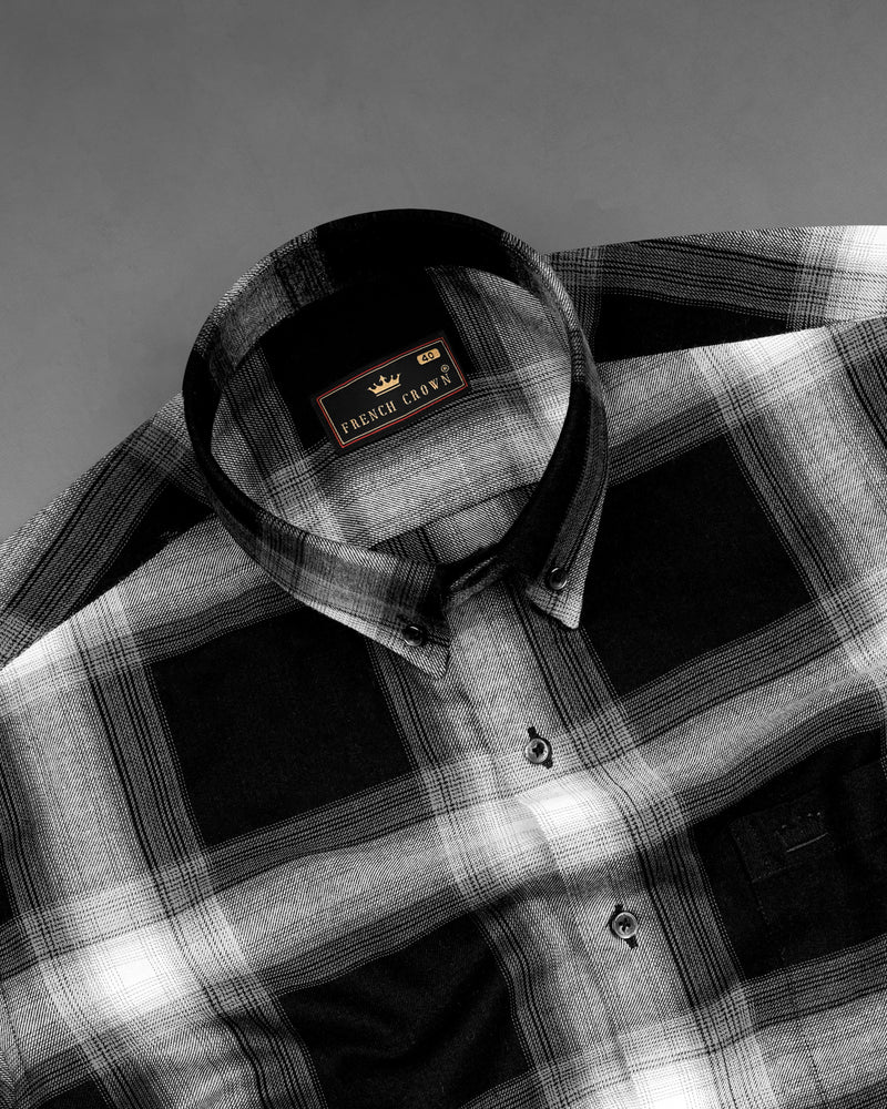 Jade Black and White Plaid Flannel Shirt 8100-BD-BLK-38, 8100-BD-BLK-H-38, 8100-BD-BLK-39, 8100-BD-BLK-H-39, 8100-BD-BLK-40, 8100-BD-BLK-H-40, 8100-BD-BLK-42, 8100-BD-BLK-H-42, 8100-BD-BLK-44, 8100-BD-BLK-H-44, 8100-BD-BLK-46, 8100-BD-BLK-H-46, 8100-BD-BLK-48, 8100-BD-BLK-H-48, 8100-BD-BLK-50, 8100-BD-BLK-H-50, 8100-BD-BLK-52, 8100-BD-BLK-H-52