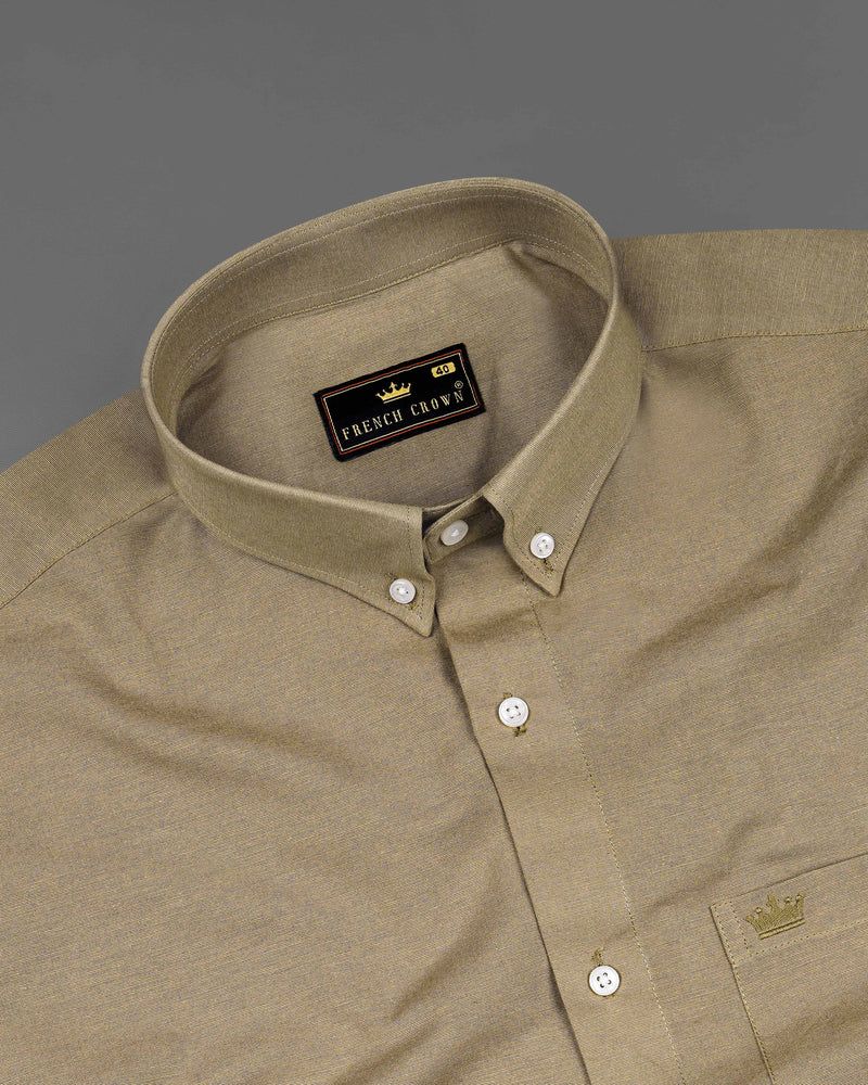 Tallow Brown Chambray Textured Premium Cotton Shirt 8107-BD-38, 8107-BD-H-38, 8107-BD-39, 8107-BD-H-39, 8107-BD-40, 8107-BD-H-40, 8107-BD-42, 8107-BD-H-42, 8107-BD-44, 8107-BD-H-44, 8107-BD-46, 8107-BD-H-46, 8107-BD-48, 8107-BD-H-48, 8107-BD-50, 8107-BD-H-50, 8107-BD-52, 8107-BD-H-52