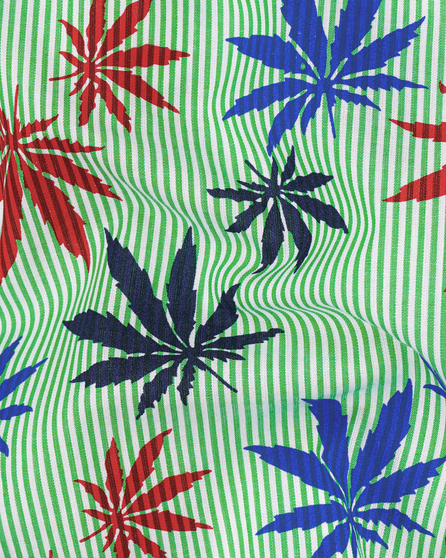 Pastel Green Pin Striped with Leaves Printed Premium Cotton Shirt 8128-MN-38, 8128-MN-H-38, 8128-MN-39, 8128-MN-H-39, 8128-MN-40, 8128-MN-H-40, 8128-MN-42, 8128-MN-H-42, 8128-MN-44, 8128-MN-H-44, 8128-MN-46, 8128-MN-H-46, 8128-MN-48, 8128-MN-H-48, 8128-MN-50, 8128-MN-H-50, 8128-MN-52, 8128-MN-H-52