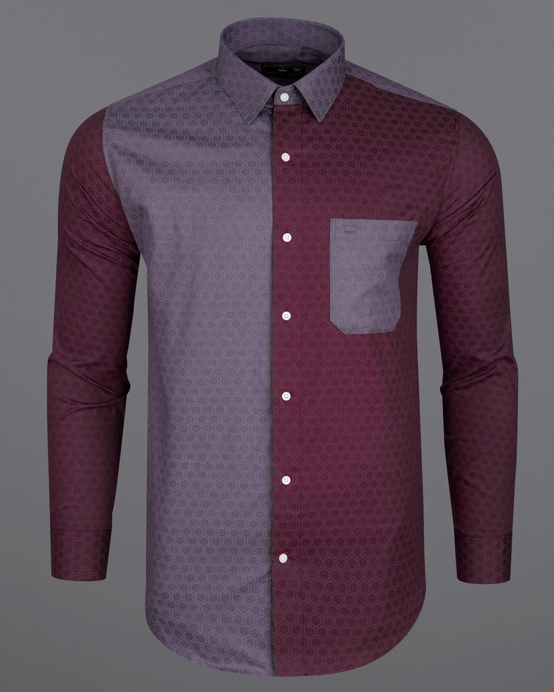 Barossa Wine with Gravel Gray Twill Premium Cotton Designer Shirt 8199-P197 -38,8199-P197 -H-38,8199-P197 -39,8199-P197 -H-39,8199-P197 -40,8199-P197 -H-40,8199-P197 -42,8199-P197 -H-42,8199-P197 -44,8199-P197 -H-44,8199-P197 -46,8199-P197 -H-46,8199-P197 -48,8199-P197 -H-48,8199-P197 -50,8199-P197 -H-50,8199-P197 -52,8199-P197 -H-52