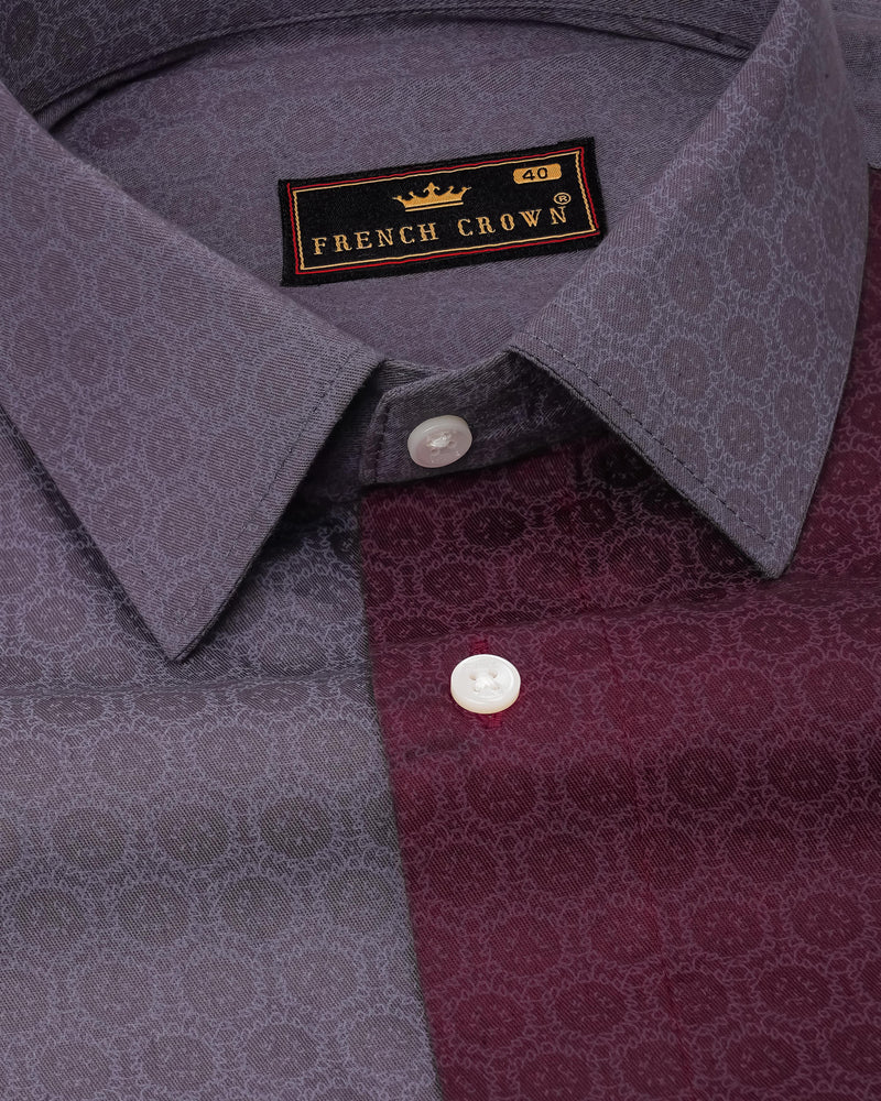 Barossa Wine with Gravel Gray Twill Premium Cotton Designer Shirt 8199-P197 -38,8199-P197 -H-38,8199-P197 -39,8199-P197 -H-39,8199-P197 -40,8199-P197 -H-40,8199-P197 -42,8199-P197 -H-42,8199-P197 -44,8199-P197 -H-44,8199-P197 -46,8199-P197 -H-46,8199-P197 -48,8199-P197 -H-48,8199-P197 -50,8199-P197 -H-50,8199-P197 -52,8199-P197 -H-52