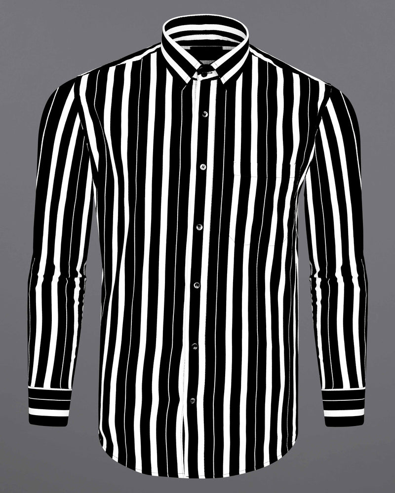 Jade Black and White Striped Dobby Textured Premium Giza Cotton Shirt 8211-BLK -38,8211-BLK -H-38,8211-BLK -39,8211-BLK -H-39,8211-BLK -40,8211-BLK -H-40,8211-BLK -42,8211-BLK -H-42,8211-BLK -44,8211-BLK -H-44,8211-BLK -46,8211-BLK -H-46,8211-BLK -48,8211-BLK -H-48,8211-BLK -50,8211-BLK -H-50,8211-BLK -52,8211-BLK -H-52