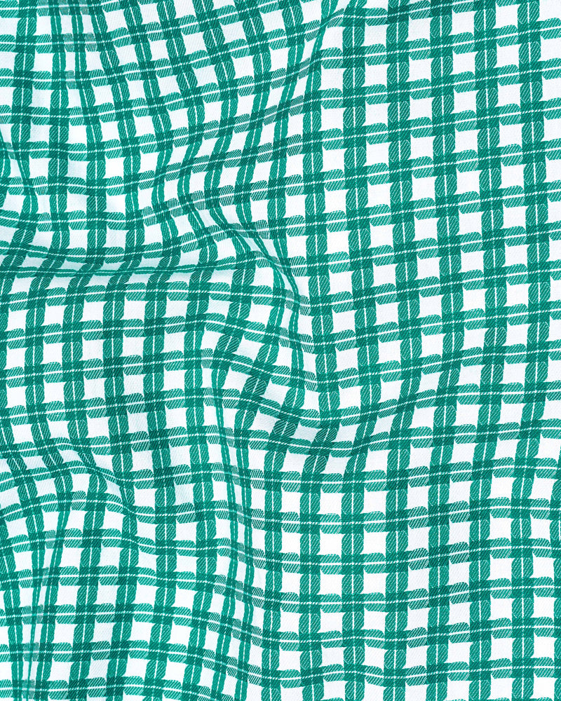 Lochinvar Aqua Green with White Gingham Dobby Textured Premium Giza Cotton Shirt 8245-CA-38,8245-CA-H-38,8245-CA-39,8245-CA-H-39,8245-CA-40,8245-CA-H-40,8245-CA-42,8245-CA-H-42,8245-CA-44,8245-CA-H-44,8245-CA-46,8245-CA-H-46,8245-CA-48,8245-CA-H-48,8245-CA-50,8245-CA-H-50,8245-CA-52,8245-CA-H-52