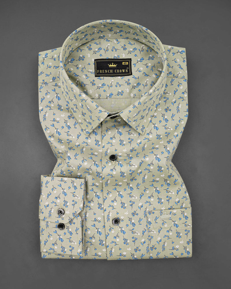 Kangaroo Gray Ditsy Printed Royal Oxford Shirt 8257-BLK-38, 8257-BLK-H-38, 8257-BLK-39, 8257-BLK-H-39, 8257-BLK-40, 8257-BLK-H-40, 8257-BLK-42, 8257-BLK-H-42, 8257-BLK-44, 8257-BLK-H-44, 8257-BLK-46, 8257-BLK-H-46, 8257-BLK-48, 8257-BLK-H-48, 8257-BLK-50, 8257-BLK-H-50, 8257-BLK-52, 8257-BLK-H-52