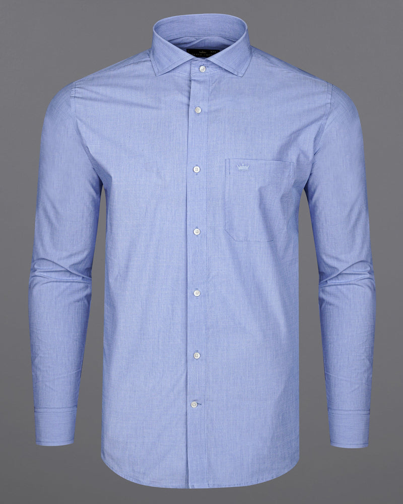 Wistful Blue Chambray Textured Premium Cotton Shirt 8258-CA-38, 8258-CA-H-38, 8258-CA-39, 8258-CA-H-39, 8258-CA-40, 8258-CA-H-40, 8258-CA-42, 8258-CA-H-42, 8258-CA-44, 8258-CA-H-44, 8258-CA-46, 8258-CA-H-46, 8258-CA-48, 8258-CA-H-48, 8258-CA-50, 8258-CA-H-50, 8258-CA-52, 8258-CA-H-52