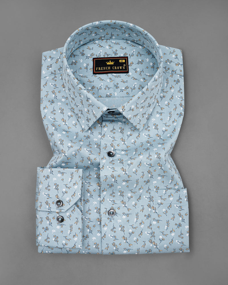 Cascade Blue Ditsy Printed Royal Oxford Shirt 8282-BLK-38, 8282-BLK-H-38, 8282-BLK-39, 8282-BLK-H-39, 8282-BLK-40, 8282-BLK-H-40, 8282-BLK-42, 8282-BLK-H-42, 8282-BLK-44, 8282-BLK-H-44, 8282-BLK-46, 8282-BLK-H-46, 8282-BLK-48, 8282-BLK-H-48, 8282-BLK-50, 8282-BLK-H-50, 8282-BLK-52, 8282-BLK-H-52