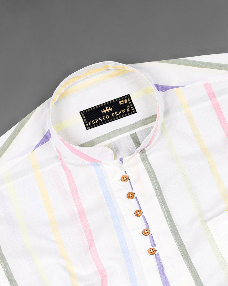 Bright White Multicolour Striped Premium Cotton Kurta Shirt 8286-KS -38,8286-KS -H-38,8286-KS -39,8286-KS -H-39,8286-KS -40,8286-KS -H-40,8286-KS -42,8286-KS -H-42,8286-KS -44,8286-KS -H-44,8286-KS -46,8286-KS -H-46,8286-KS -48,8286-KS -H-48,8286-KS -50,8286-KS -H-50,8286-KS -52,8286-KS -H-52