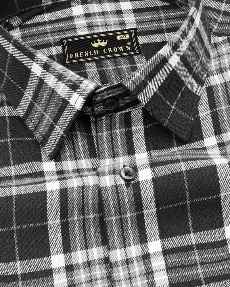 Jade Black and White Twill Plaid Premium Cotton Shirt 8300-BLK -38,8300-BLK -H-38,8300-BLK -39,8300-BLK -H-39,8300-BLK -40,8300-BLK -H-40,8300-BLK -42,8300-BLK -H-42,8300-BLK -44,8300-BLK -H-44,8300-BLK -46,8300-BLK -H-46,8300-BLK -48,8300-BLK -H-48,8300-BLK -50,8300-BLK -H-50,8300-BLK -52,8300-BLK -H-52