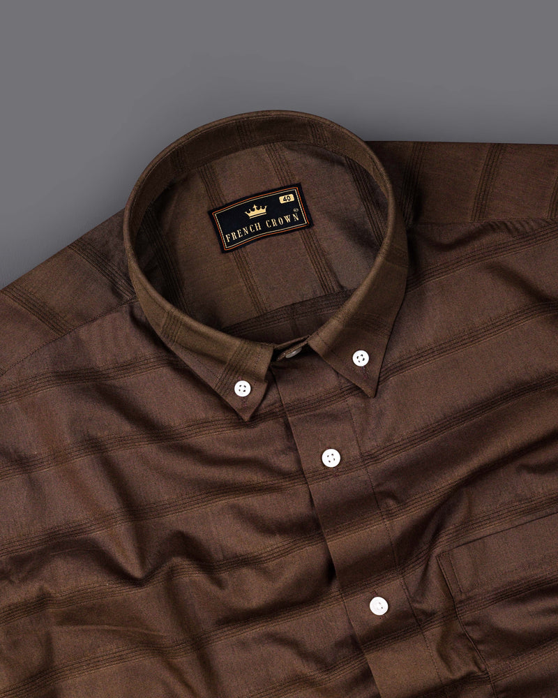 Espresso Brown Dobby Dobby Textured Premium Giza Cotton Shirt 8354-BD-38, 8354-BD-H-38, 8354-BD-39, 8354-BD-H-39, 8354-BD-40, 8354-BD-H-40, 8354-BD-42, 8354-BD-H-42, 8354-BD-44, 8354-BD-H-44, 8354-BD-46, 8354-BD-H-46, 8354-BD-48, 8354-BD-H-48, 8354-BD-50, 8354-BD-H-50, 8354-BD-52, 8354-BD-H-52