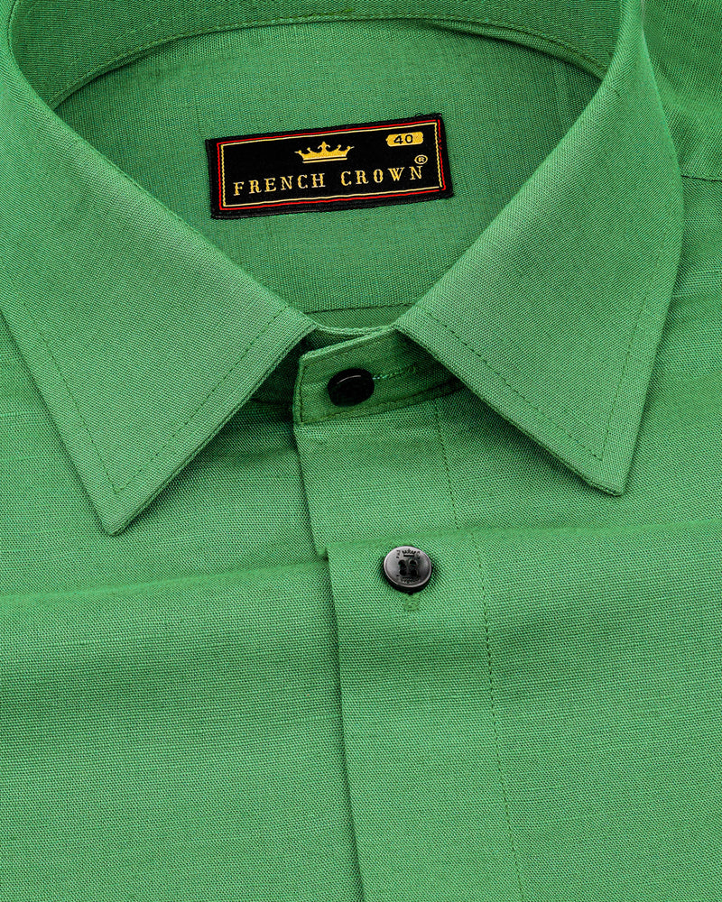 Clover Green Luxurious Linen Shirt 8455-BLK-38,8455-BLK-H-38,8455-BLK-39,8455-BLK-H-39,8455-BLK-40,8455-BLK-H-40,8455-BLK-42,8455-BLK-H-42,8455-BLK-44,8455-BLK-H-44,8455-BLK-46,8455-BLK-H-46,8455-BLK-48,8455-BLK-H-48,8455-BLK-50,8455-BLK-H-50,8455-BLK-52,8455-BLK-H-52