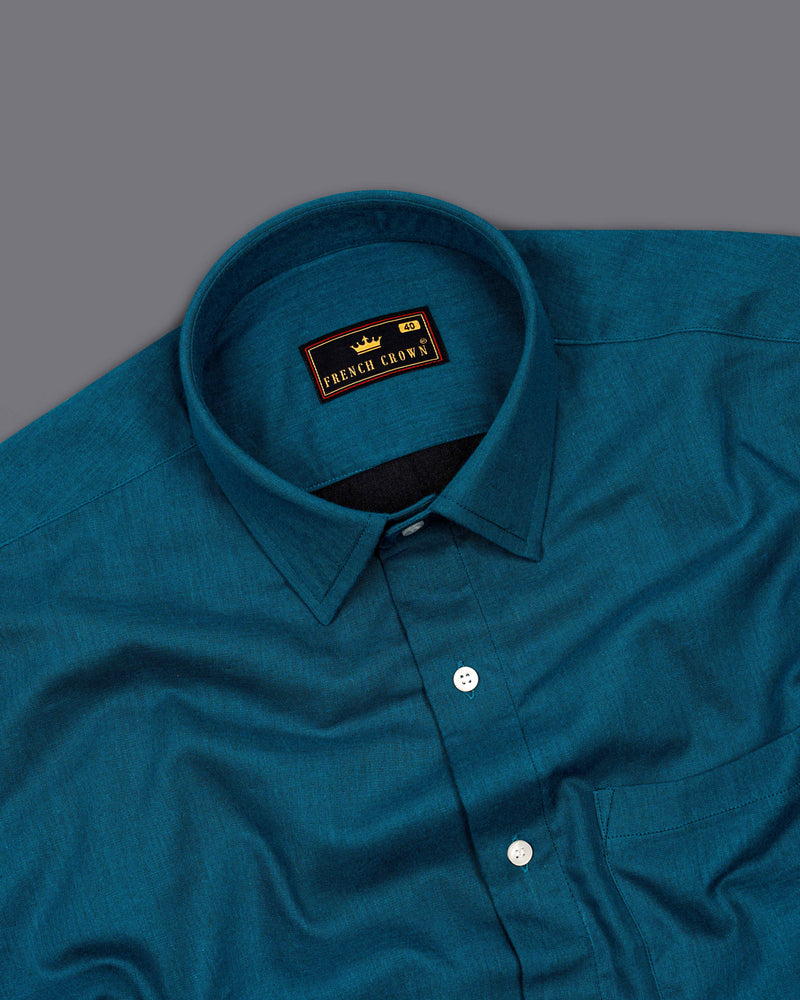 Sapphire Blue Subtle Striped Premium Cotton shirt 8457-38,8457-H-38,8457-39,8457-H-39,8457-40,8457-H-40,8457-42,8457-H-42,8457-44,8457-H-44,8457-46,8457-H-46,8457-48,8457-H-48,8457-50,8457-H-50,8457-52,8457-H-52