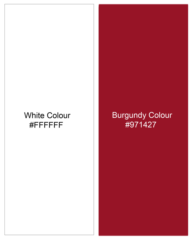Bright White with Burgundy Textured Corduroy Shirt 8487-38,8487-H-38,8487-39,8487-H-39,8487-40,8487-H-40,8487-42,8487-H-42,8487-44,8487-H-44,8487-46,8487-H-46,8487-48,8487-H-48,8487-50,8487-H-50,8487-52,8487-H-52