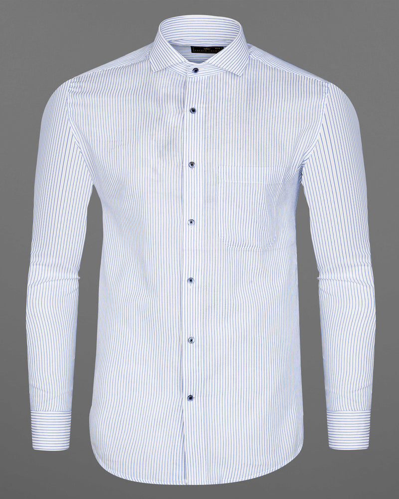 Bright White with Sapphire Blue Striped  Dobby Textured Premium Giza Cotton Shirt 8510-CA-BLE-38,8510-CA-BLE-H-38,8510-CA-BLE-9,8510-CA-BLE-9,8510-CA-BLE-40,8510-CA-BLE-H-40,8510-CA-BLE-2,8510-CA-BLE-2,8510-CA-BLE-4,8510-CA-BLE-4,8510-CA-BLE-6,8510-CA-BLE-6,8510-CA-BLE-8,8510-CA-BLE-8,8510-CA-BLE-50,8510-CA-BLE-H-50,8510-CA-BLE-2,8510-CA-BLE-2