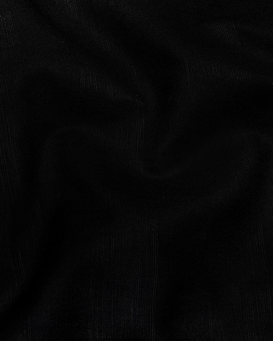 Jade Black Luxurious Linen Shirt
