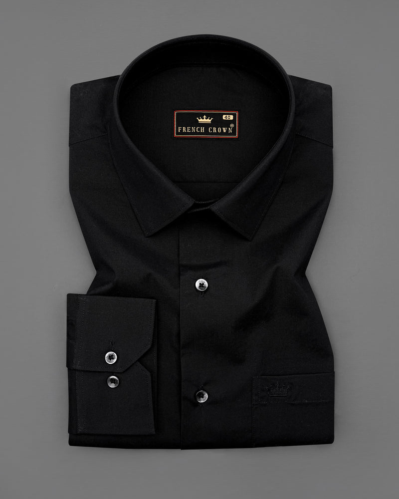 Jade Black Premium Cotton Shirt 8523-BLK-38,8523-BLK-H-38,8523-BLK-39,8523-BLK-H-39,8523-BLK-40,8523-BLK-H-40,8523-BLK-42,8523-BLK-H-42,8523-BLK-44,8523-BLK-H-44,8523-BLK-46,8523-BLK-H-46,8523-BLK-48,8523-BLK-H-48,8523-BLK-50,8523-BLK-H-50,8523-BLK-52,8523-BLK-H-52