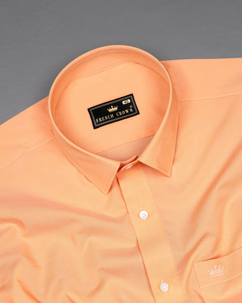 Tacao Orange Premium Cotton Shirt  8545-38,8545-H-38,8545-39,8545-H-39,8545-40,8545-H-40,8545-42,8545-H-42,8545-44,8545-H-44,8545-46,8545-H-46,8545-48,8545-H-48,8545-50,8545-H-50,8545-52,8545-H-52