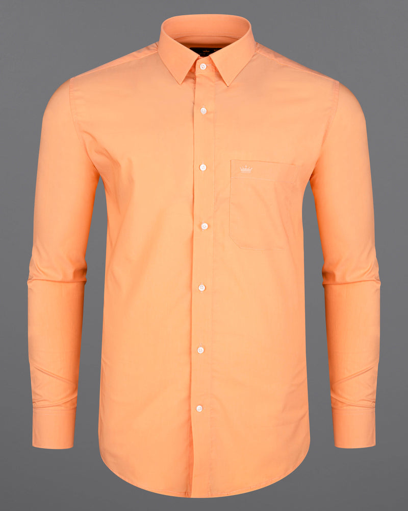 Tacao Orange Premium Cotton Shirt  8545-38,8545-H-38,8545-39,8545-H-39,8545-40,8545-H-40,8545-42,8545-H-42,8545-44,8545-H-44,8545-46,8545-H-46,8545-48,8545-H-48,8545-50,8545-H-50,8545-52,8545-H-52