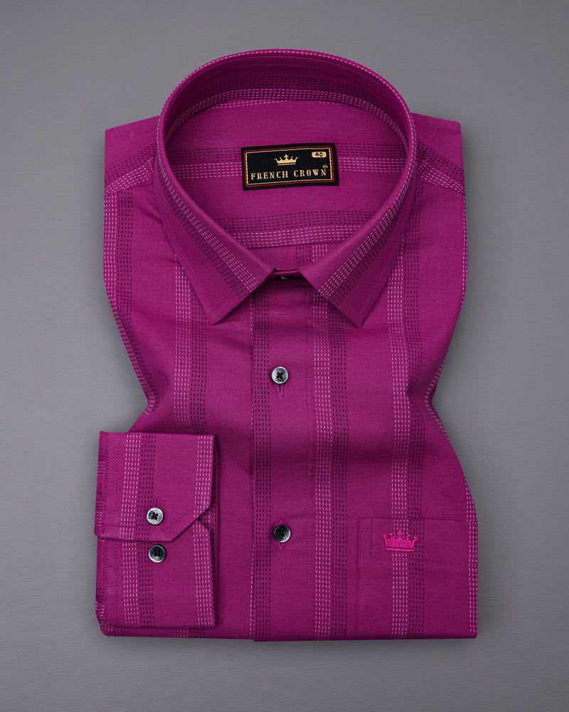 Pompadour Violet Striped Royal Oxford Shirt  8765-BLK-38,8765-BLK-H-38,8765-BLK-39,8765-BLK-H-39,8765-BLK-40,8765-BLK-H-40,8765-BLK-42,8765-BLK-H-42,8765-BLK-44,8765-BLK-H-44,8765-BLK-46,8765-BLK-H-46,8765-BLK-48,8765-BLK-H-48,8765-BLK-50,8765-BLK-H-50,8765-BLK-52,8765-BLK-H-52