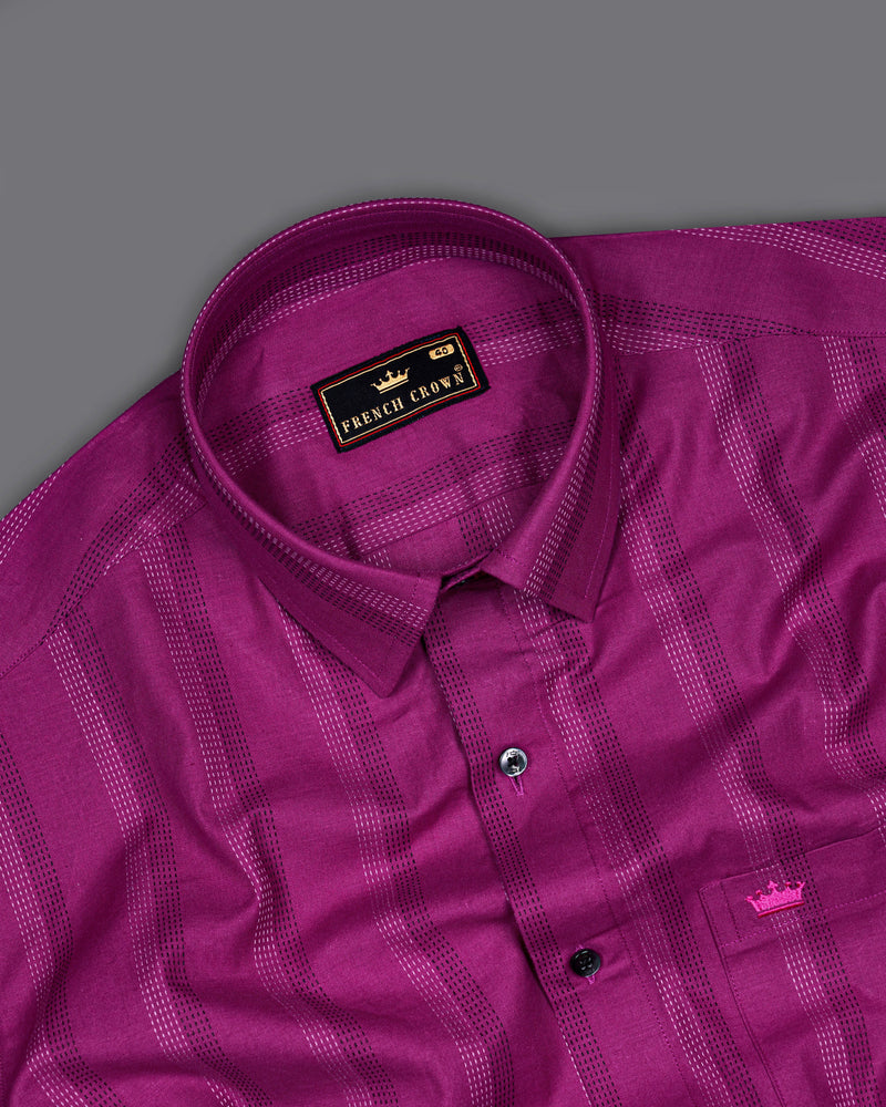 Pompadour Violet Striped Royal Oxford Shirt  8765-BLK-38,8765-BLK-H-38,8765-BLK-39,8765-BLK-H-39,8765-BLK-40,8765-BLK-H-40,8765-BLK-42,8765-BLK-H-42,8765-BLK-44,8765-BLK-H-44,8765-BLK-46,8765-BLK-H-46,8765-BLK-48,8765-BLK-H-48,8765-BLK-50,8765-BLK-H-50,8765-BLK-52,8765-BLK-H-52